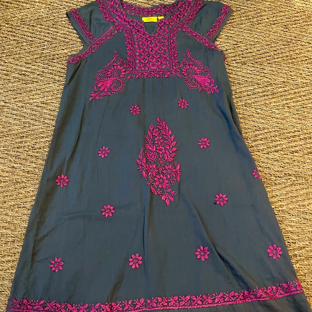 kids embroidered dress